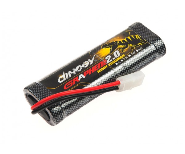 

Аккумулятор Dinogy NiMH 2600mAh 7.2V 25x46x130мм Tamiya