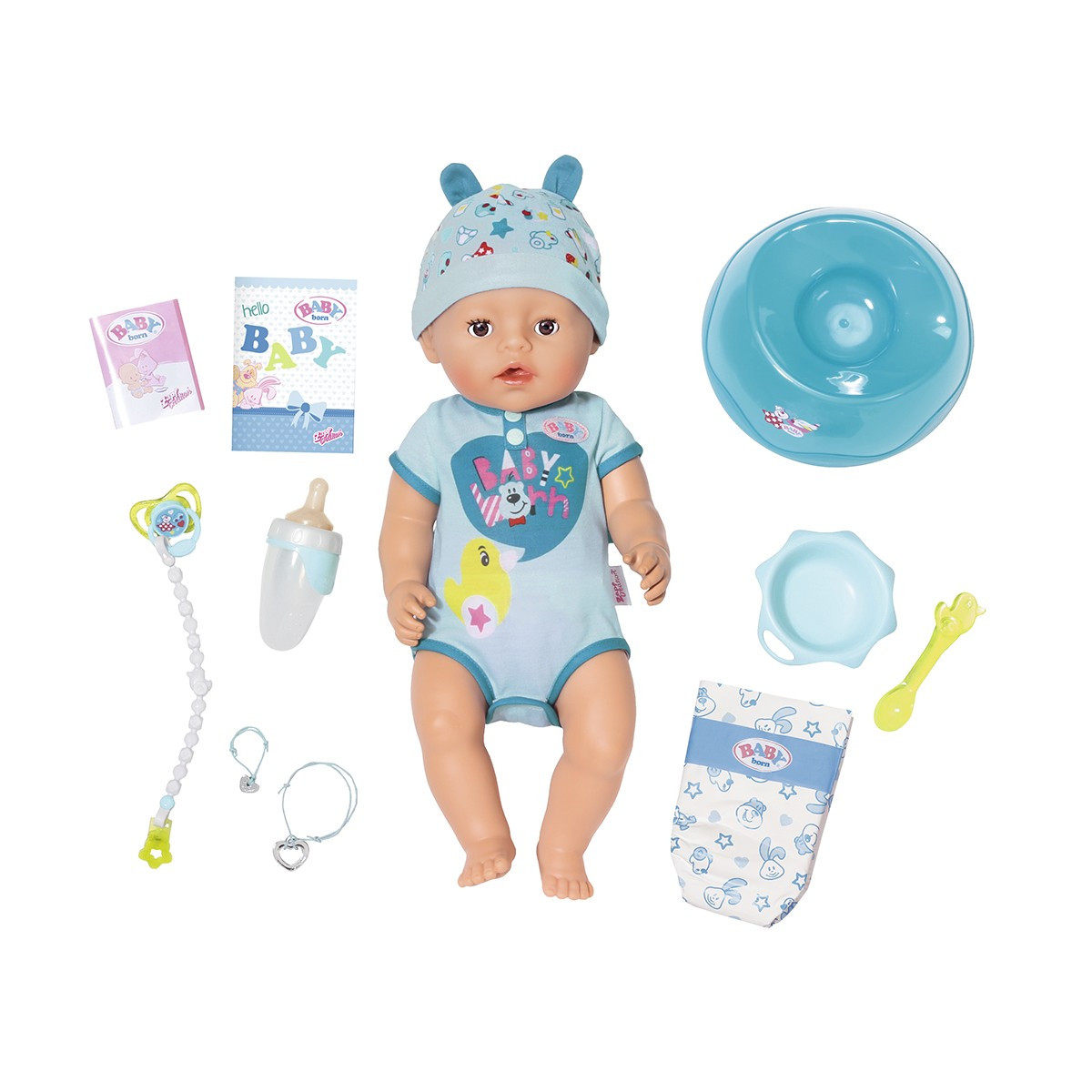 

Кукла Zapf Baby Born Очаровательный малыш с аксессуарами 43 см (824375)