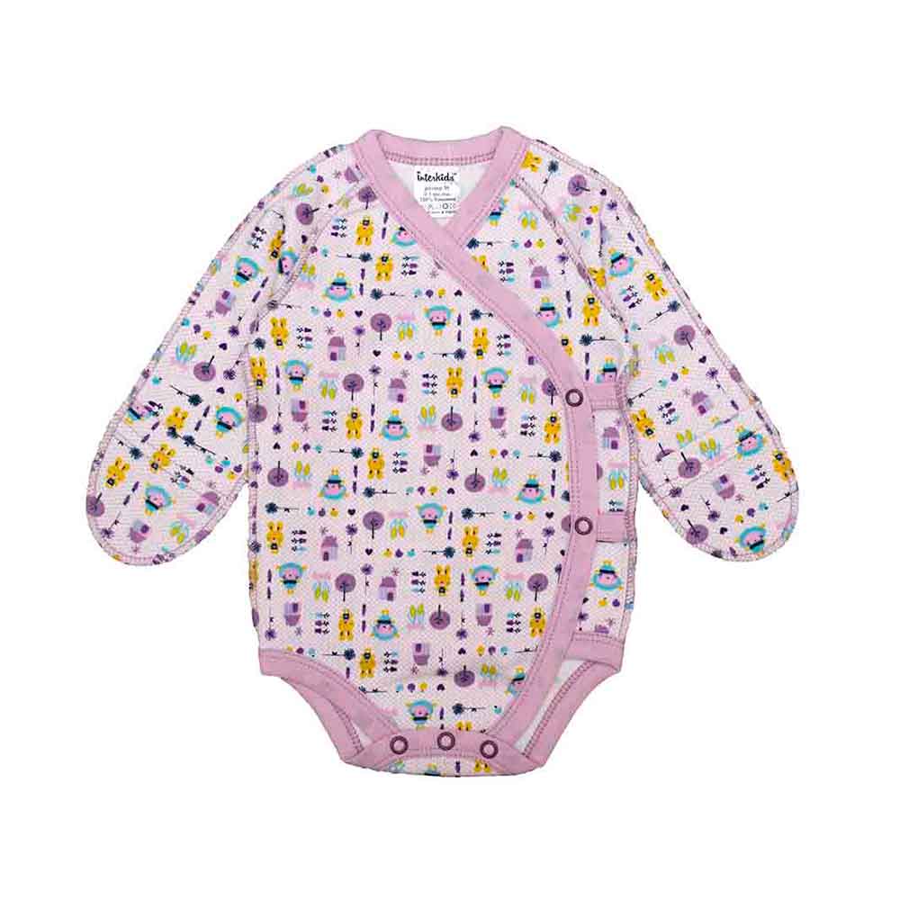 

Боди Interkids Зайцы 0-3 мес 62 см Сиреневый 3066