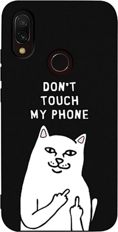

Панель TOTO Matt TPU 2mm Print Case для Xiaomi Redmi 7 Cat Dontouch Black