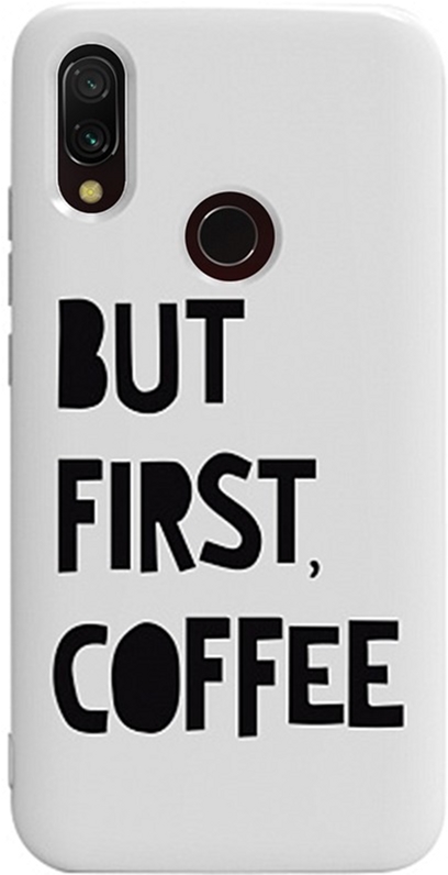 

Панель TOTO Pure TPU 2mm Print Case для Xiaomi Redmi 7 First Coffee White