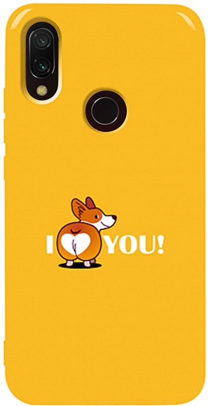 

Панель TOTO Pure TPU 2mm Print Case для Xiaomi Redmi 7 Korgias Yellow