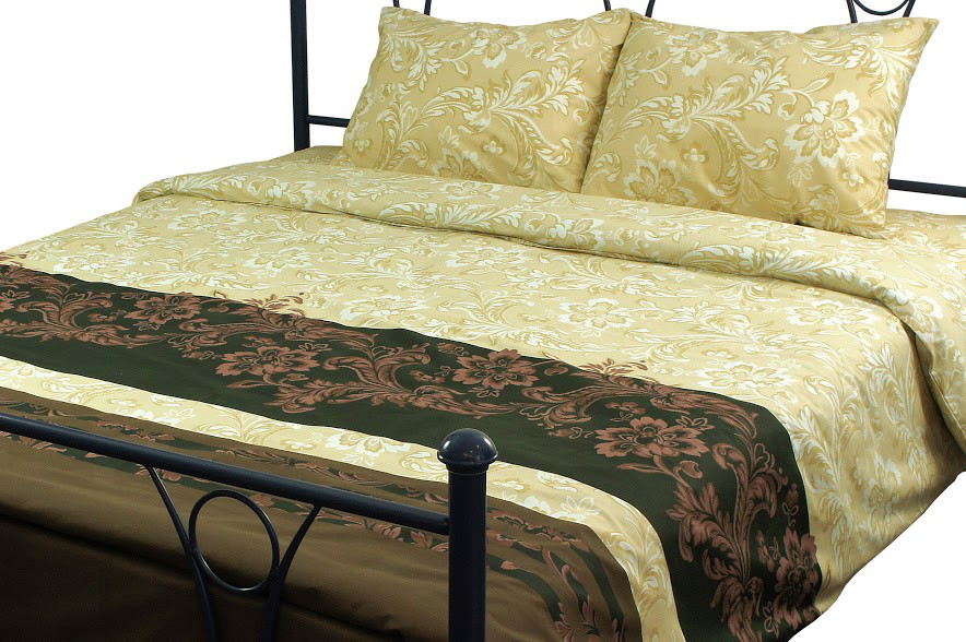 

Комплект постельного белья Руно Евро бязь арт.845.114Г_20-1034 Brown