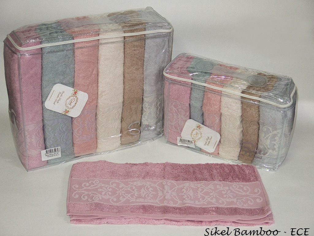 

Набор полотенец для лица Sikel Bamboo 50*90см бамбуковые банные Ece 6шт
