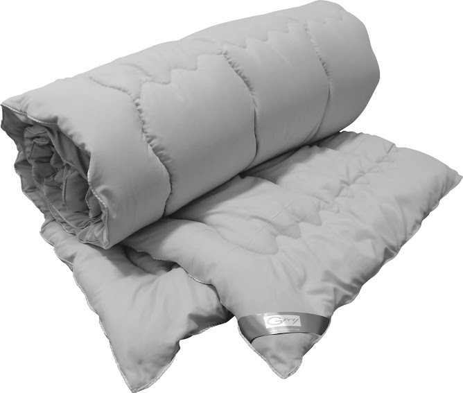 

Одеяло Руно GREY Евро 200*220 см микрофибра/силиконовое волокно легкое арт.322.52GREY
