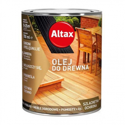

Защитное масло для дерева Altax Olej матовое дуб