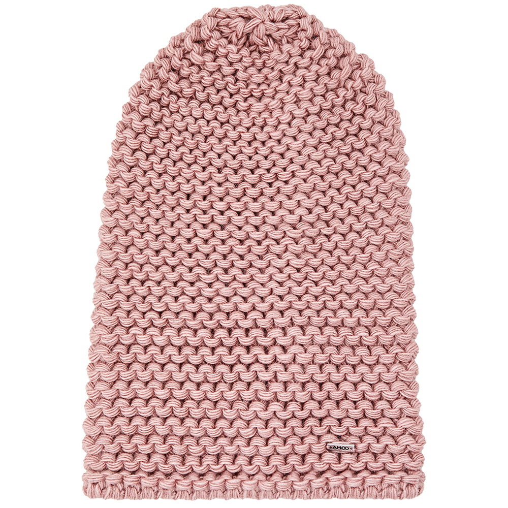 

Шапка BEANIE вязаная, HW034H, розовая