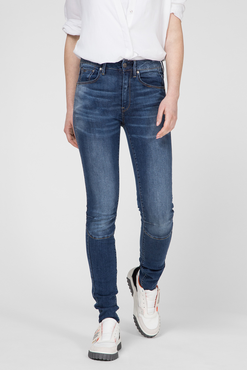 

Женские синие джинсы Biwes High Skinny G-Star RAW  D12853,6553, Женские синие джинсы Biwes High Skinny G-Star RAW 25-32 D12853,6553