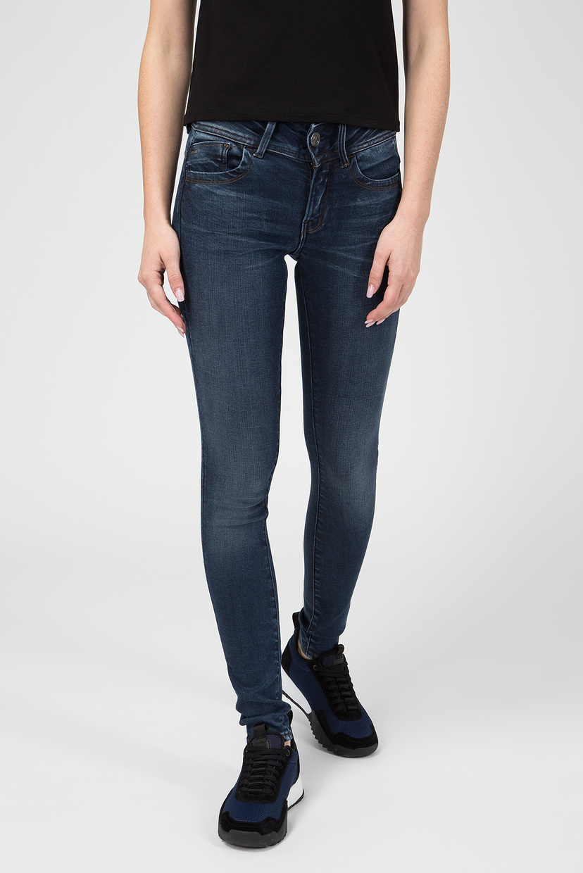 

Женские синие джинсы Lynn d-Mid Super Skinny G-Star RAW 24-32 D06333,9425