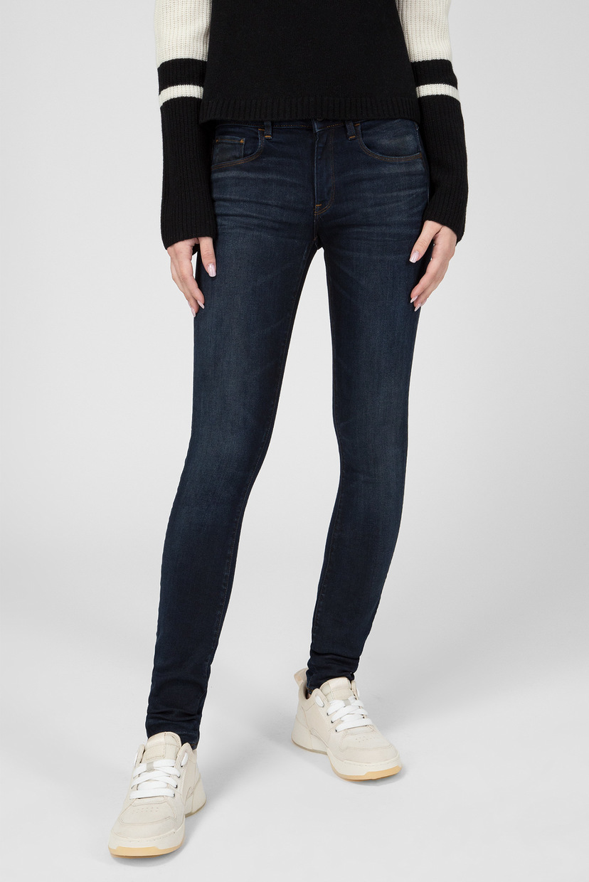 

Женские темно-синие джинсы 3301 Deconst Mid Skinny G-Star RAW 24-32 D05700,8969