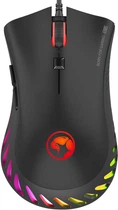 Миша Marvo G985 RGB-LED USB Black