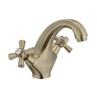 Смеситель для умывальника MIXXUS PREMIUM RETRO BRONZE-161