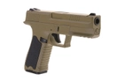 Пістолет Cyma ERGO-FA Plastic CM.127 AEP tan (Страйкбол 6мм) - зображення 3