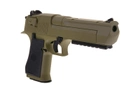 Пістолет Cyma Desert Eagle Metal CM.121 AEP Tan (Страйкбол 6мм) - изображение 3