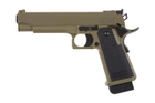 Пістолет Cyma Colt 1911 CM.128 AEP Tan (Страйкбол 6мм) - зображення 1