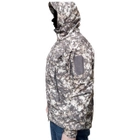 Тактична куртка Soft Shell Lesko A001 Pixel розмір L вітровка для чоловіків з кишенями водонепроникна - зображення 3