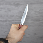 Нож фиксированный Mora Classic No1 (длина: 200мм, лезвие: 100мм), дерево - изображение 5