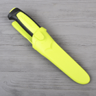 Нож фиксированный Mora Basic 511 LE 2017 (длина: 206мм, лезвие: 89мм), желтый - изображение 8