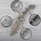 Нож складной SPYDERCO Manix (длина: 22.0см, лезвие: 9.5см), камуфляжный - изображение 2