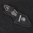 Нож тактический BOKER в ножнах (сталь 440сс, полная длина 15см), серебристый с черным - изображение 5