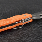 Нож складной Spyderco K040 (длина: 15см, лезвие: 6.5см), оранжевый - изображение 7