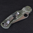 Нож складной SPYDERCO Para-Military С81 (длина: 21.0см, лезвие: 8.7см), камуфляжный - изображение 5