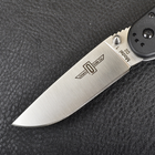Нож складной Ontario RAT-1 D2 (длина: 216мм, лезвие: 89мм, сатин), черный 8867 - изображение 3