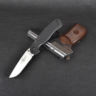 Нож складной Ontario RAT-1A (длина: 219мм, лезвие: 84мм, сатин), черный 8870 - изображение 10