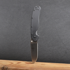 Нож складной Ontario RAT-1 D2 (длина: 216мм, лезвие: 89мм, сатин), черный 8867 - изображение 13