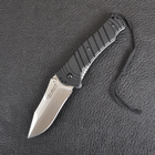 Нож складной Ontario Utilitac 2 JPT-3S (длина: 200мм, лезвие: 81мм, сатин), черный 8908 - изображение 2