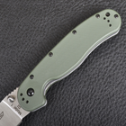 Нож складной Ontario RAT-1 D2 (длина: 216мм, лезвие: 89мм, сатин), olive drab 8867OD - изображение 5