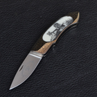 Нож складной GIGAND FC-9788С Лев (длина: 18.0см, лезвие: 7.7см) - изображение 2