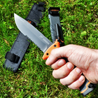 Нож Gerber Ultimate Fixed Blade Knife, в ножнах + огниво и точилка (длина: 25.4cm, лезвие: 12,2cm) - изображение 12