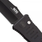 Нож складной автоматический SOG Spec Elite II Auto Black TiNi (длина: 223мм, лезвие: 97мм) - изображение 3