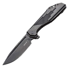 Нож складной Boker Plus Lateralus Blackwash (длина: 201мм, лезвие: 92мм), стальной - изображение 1