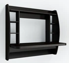 Стіл комп'ютерний навісний з ЛДСП Comfy Home AirTable - I DB Zeus венге