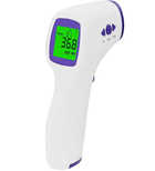 Безконтактний електронний дитячий інфрачервоний медичний термометр Yostand Non-Contact (біло-синій) - зображення 4