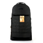 Рюкзак тактический 5.15.b 60 литров Оксфорд 600D Черный - изображение 2