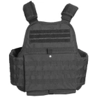 Плитоноска Mil-tec Vest Черная - изображение 1
