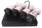 Комплект реєстратор DVR 4-канальний та 4 камери UKC DVR CAD D001 KIT