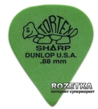 Медиатор Dunlop 412P.88 Tortex Sharp Player's Pack 0.88 (12 шт)