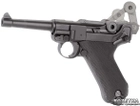 Пневматичний пістолет KWC P-08 Luger KMB41D - зображення 2