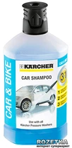 Автошампунь Karcher Plug & Clean 3 в 1 - 1 л (6.295-750.0)