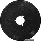 Диск тренувальний InterAtletika Чорний 0.5 кг (ST 520-1)