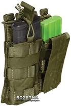 Подсумок тактический двойной для магазинов 5.11 Tactical AR Bungee/Cover Double 56157 Tac OD (2000980325825) - изображение 1