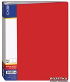 Папка пластиковая Economix А4 60 файлов Красная (30606-03)