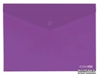 Набор папок на кнопке Economix 12 шт В5 180 мкм Фиолетовый (31302-12)