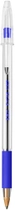 Набор шариковых ручек 20 шт BIC Cristal Grip Синий 0.4 мм Прозрачный корпус (3086123004061) - изображение 3