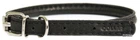 Ошейник для собак кожаный Collar WAUDOG Glamour с QR паспортом, круглый, XS, Д 6 мм, Дл 17-20 см (22261)