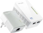 Комплект адаптеров PowerLine TP-LINK TL-WPA4220 KIT AV600 з підтримкою Wi-Fi (22514Y7X01171) - Уценка